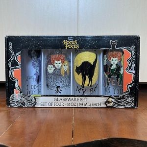Disney Hocus Pocus Glassware